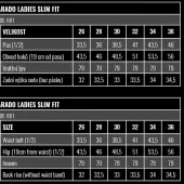 Dámské kevlarové džíny na moto Trilobite 661 Parado slim fit long blue level 2