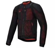 Bunda na moto 2025 Alpinestars Troop-Air Pro black/red fluo