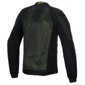 Pánská bunda 2025 Alpinestars Troop-Air dark black/fluo yellow