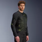 Pánská bunda 2025 Alpinestars Troop-Air dark black/fluo yellow