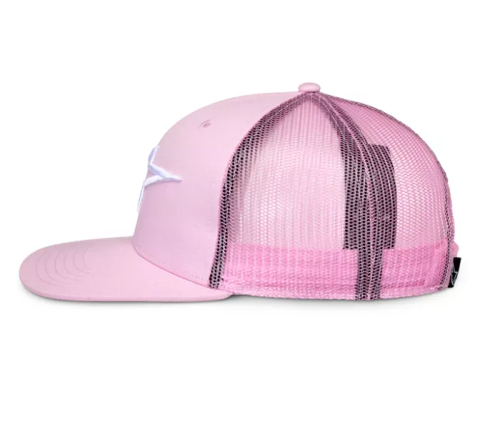 Kšiltovka Alpinestars Corp Trucker OS pink kšiltovka