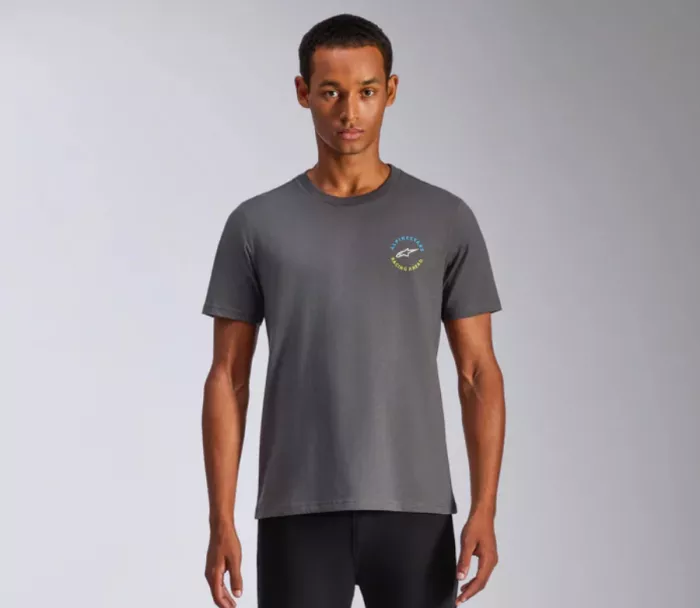 Tričko 2025 Alpinestars True charcoal