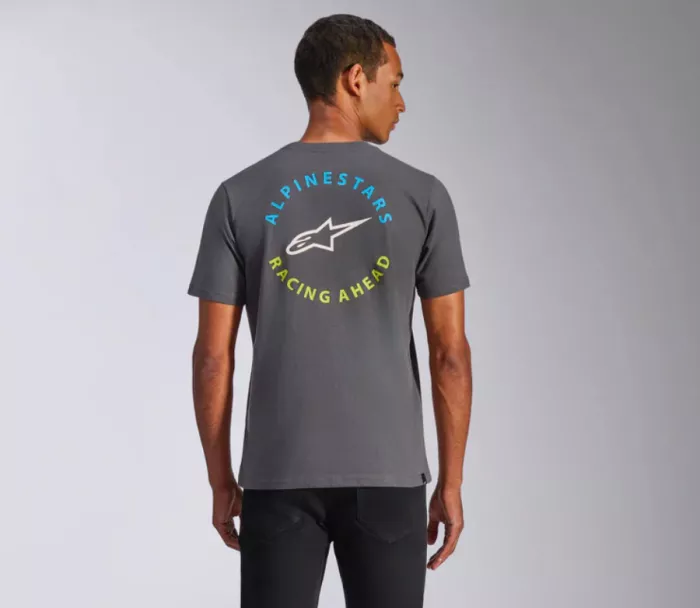Tričko 2025 Alpinestars True charcoal