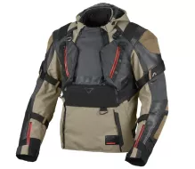 Bunda na moto Macna Tryton brown/black men