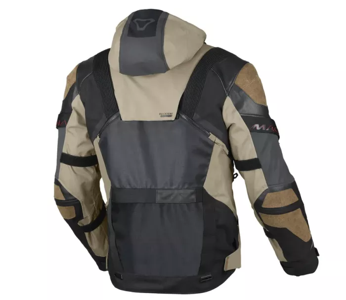 Bunda na moto Macna Tryton brown/black men