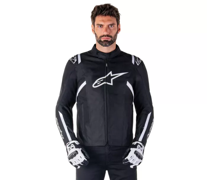 Pánská textilní bunda 2026 Alpinestars T-SPS V2 waterproof black/white