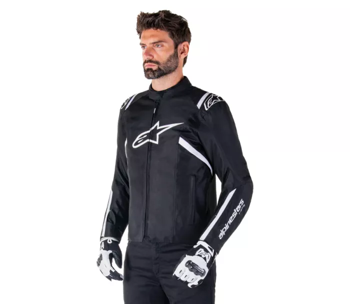 Pánská textilní bunda 2026 Alpinestars T-SPS V2 waterproof black/white