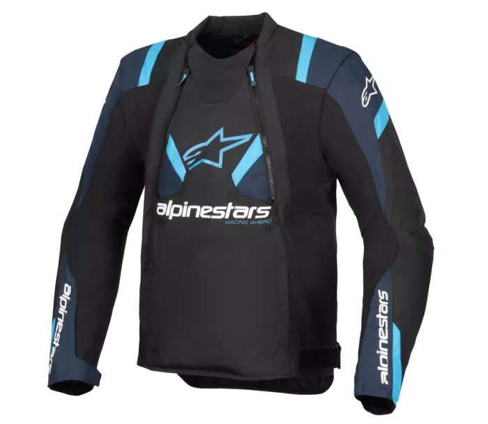 Bunda na moto 2025 Alpinestars T-Stunt black/dark blue/blithe blue