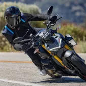 Bunda na moto 2025 Alpinestars T-Stunt black/dark blue/blithe blue