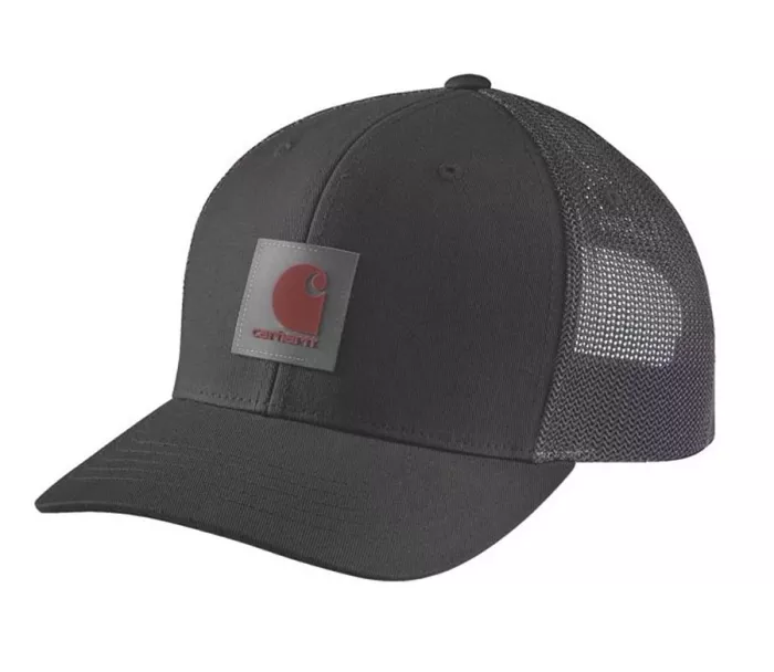 Čepice CARHARTT Twill Mesh-Back Logo Patch black
