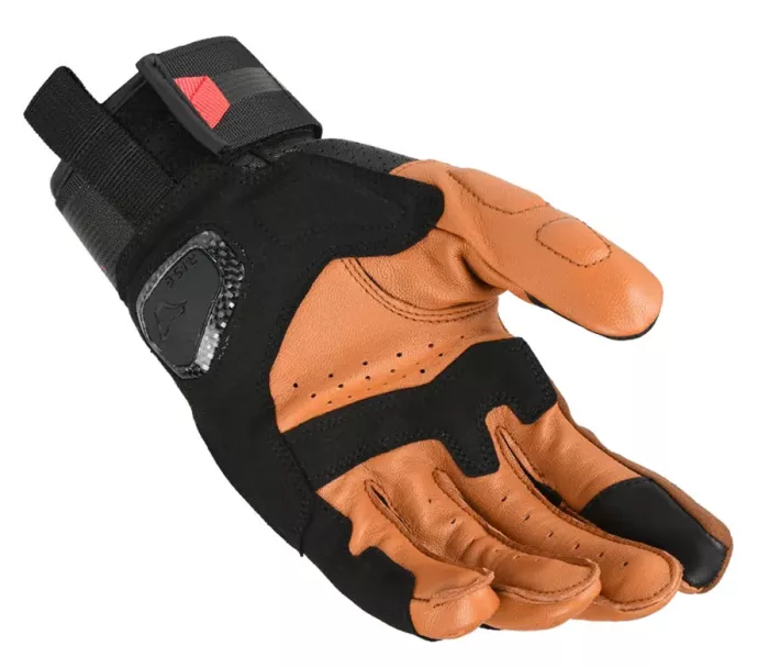 Pánské rukavice na moto Macna Ulmex black/brown