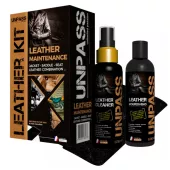 Sada na čištění a péči o kůži Unpass Leather kit