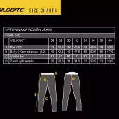 Dámské džíny Trilobite Uptown skinny fit monolayer AAA blue