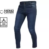 Pánské džíny na moto Trilobite Uptown skinny fit monolayer AAA blue