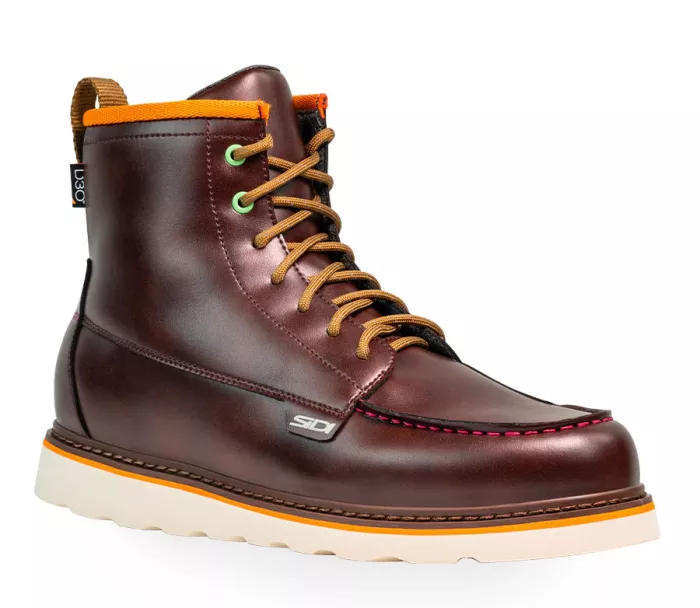 Boty na motorku SIDI URBEX WP Burgundy