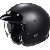 Retro helma HJC V31 Solid semi flat black