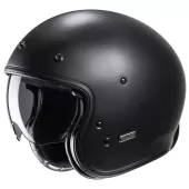 Retro helma HJC V31 Solid semi flat black