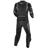 Pánská dvoudílná kombinéza Macna Varshall black leather
