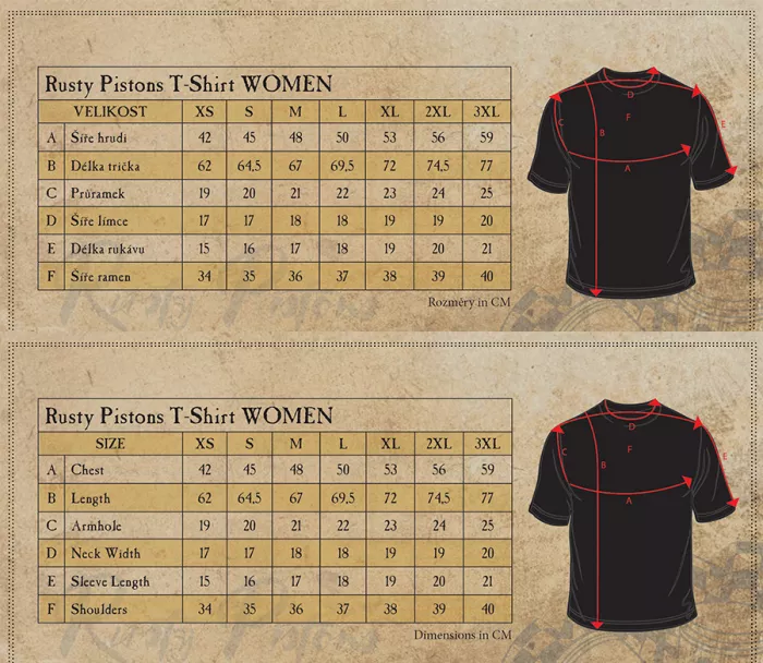 Dámské tričko Rusty Pistons RPTSW44 Nocatee Rock'N'Rusty white/black