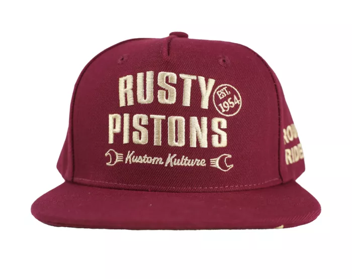 Čepice Rusty Pistons Vernon red