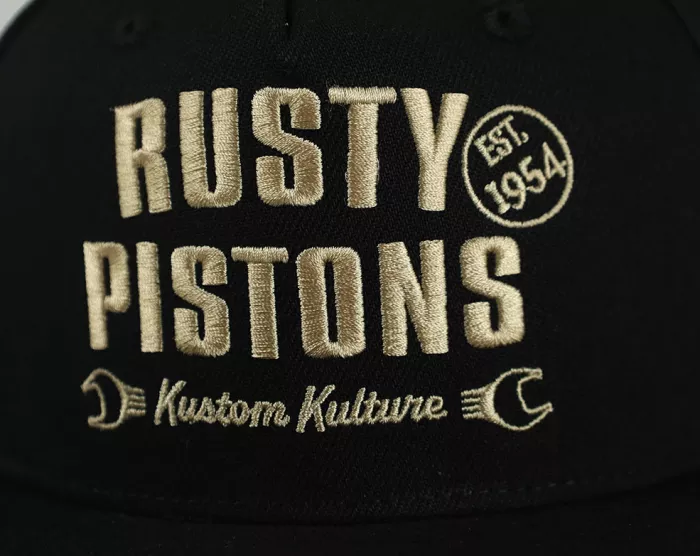 Volnočasová kšiltovka Rusty Pistons Vernon black