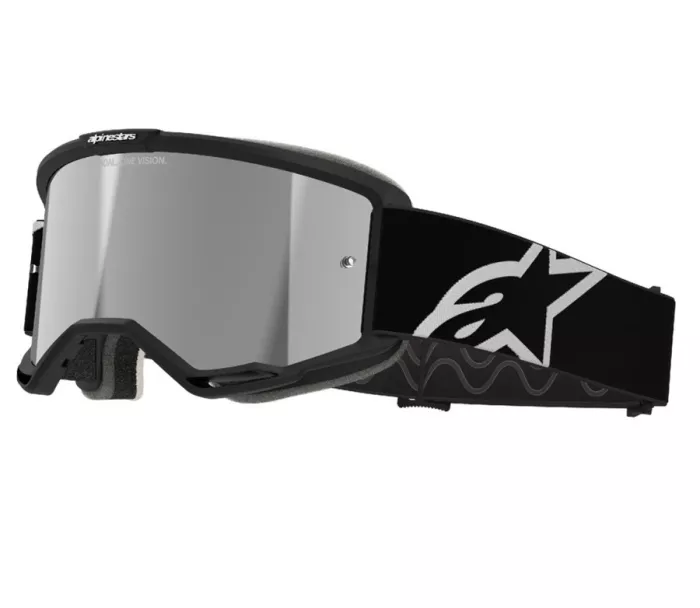 Motokrosové brýle 2025 Alpinestars Vision 5 Corp black/mirror silver
