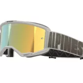 Motokrosové brýle 2025 Alpinestars Vision 5 Hollow wind/mirror gold