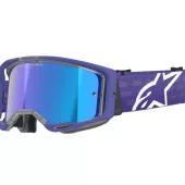 Brýle 2025 Alpinestars Vision 8 Corp purple/mirror blue