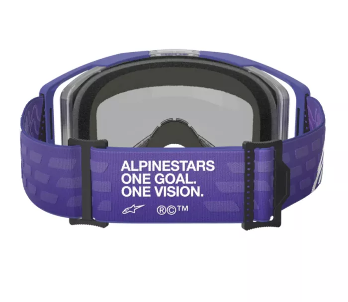 Brýle 2025 Alpinestars Vision 8 Corp purple/mirror blue