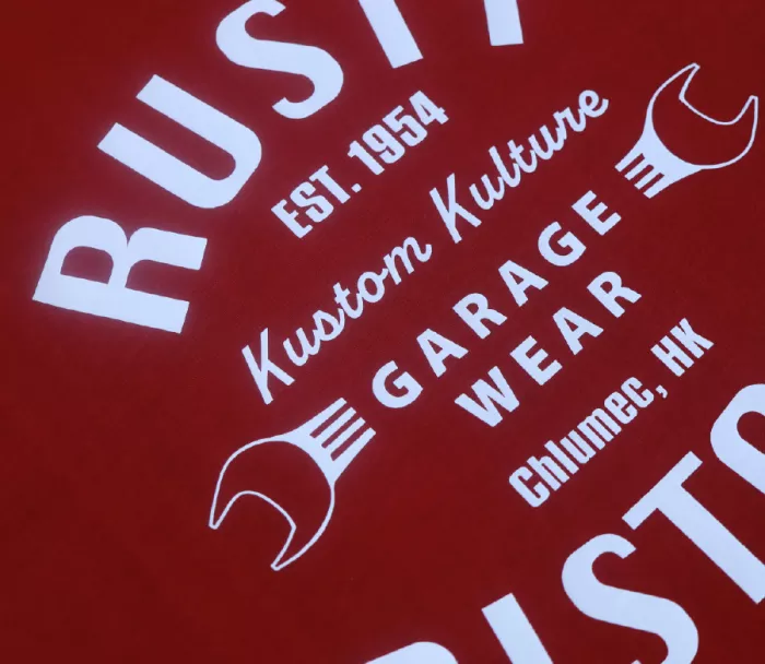 Rusty Pistons RPTSM96 Vista bordeaux triko