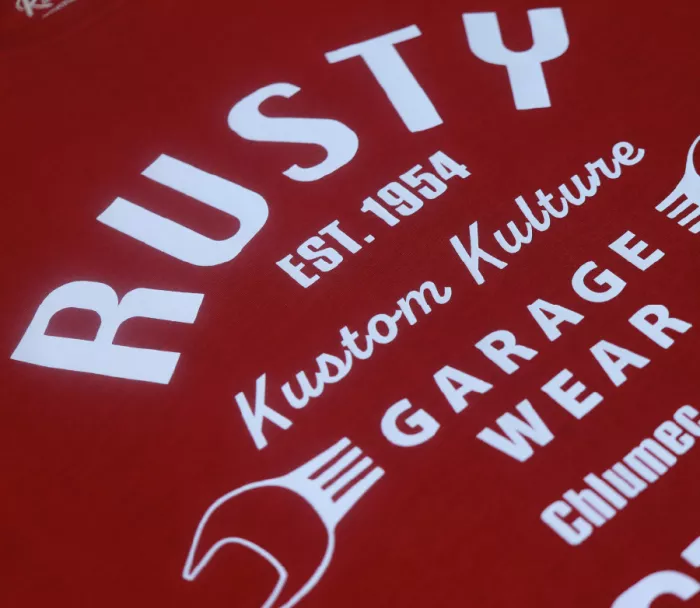 Rusty Pistons RPTSM96 Vista bordeaux triko