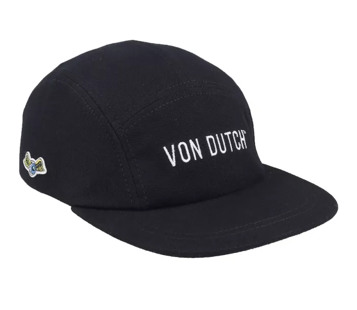 Kšiltovka Von Dutch 5 panels black