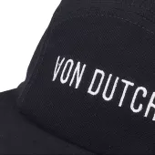 Kšiltovka Von Dutch 5 panels black