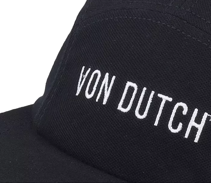 Kšiltovka Von Dutch 5 panels black