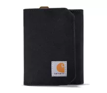 Peněženka CARHARTT NYLON DUCK TRIFOLD BLACK