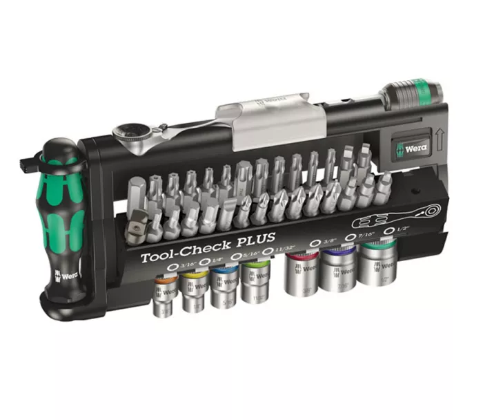 WERA Tool-check plus imperial 1/4" drive - US sizes