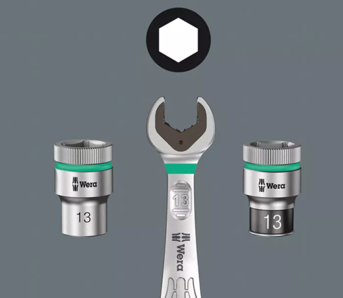 WERA Tool-check plus imperial 1/4" drive - US sizes