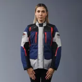 Dámská bunda na moto XRC Winkle 2.0 WTP adventure black/grey/blue/red