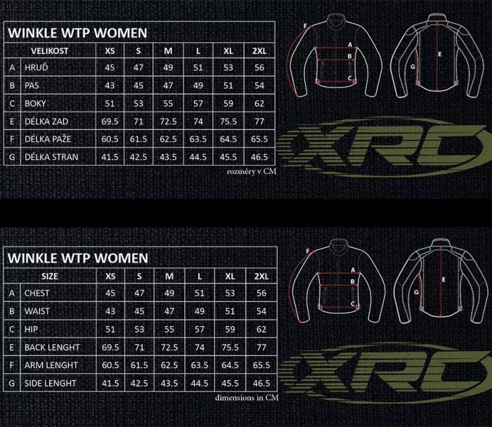 Dámská bunda XRC Winkle 2.0 WTP adventure black