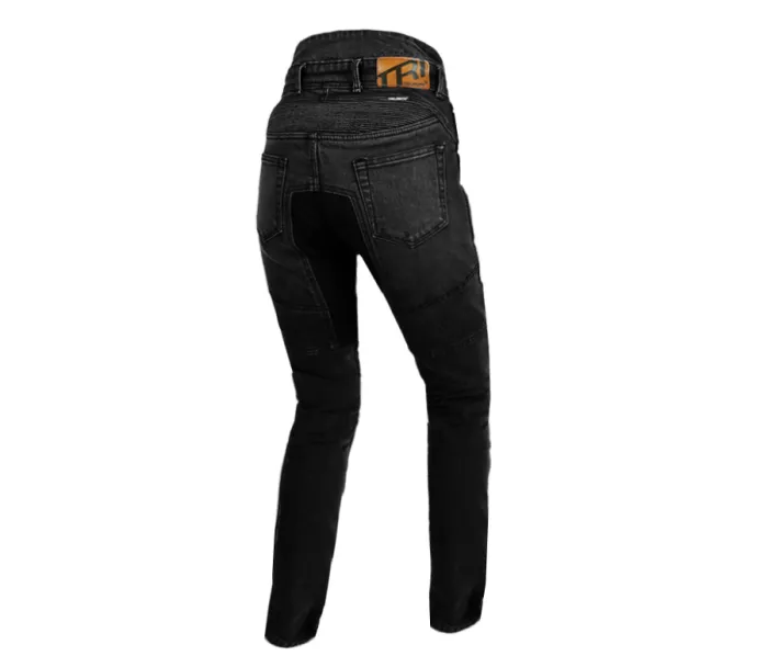 Dámské kalhoty Trilobite Parado doublelayer AAAA slim fit jeans black level 2 (prodloužené)