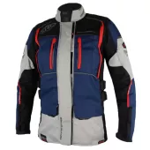 Dámská bunda na moto XRC Winkle 2.0 WTP adventure black/grey/blue/red