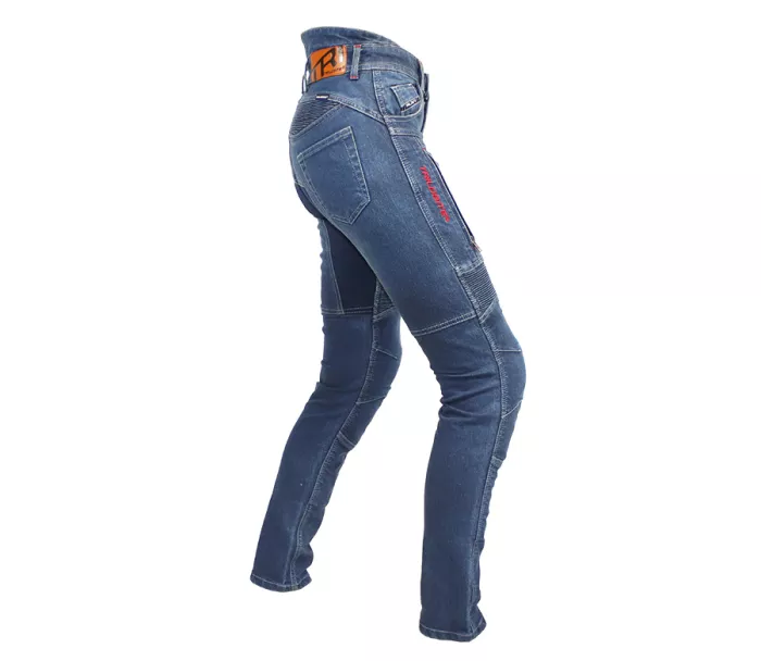 Dámské moto džíny Trilobite Parado monolayer AAA slim fit blue (Prodloužené)