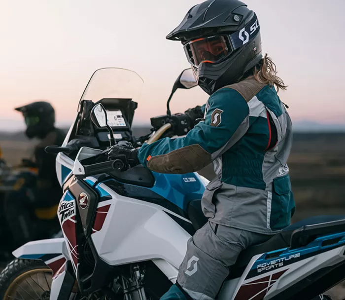 Dámské kalhoty SCOTT Dualraid Dryo blue/titanium grey