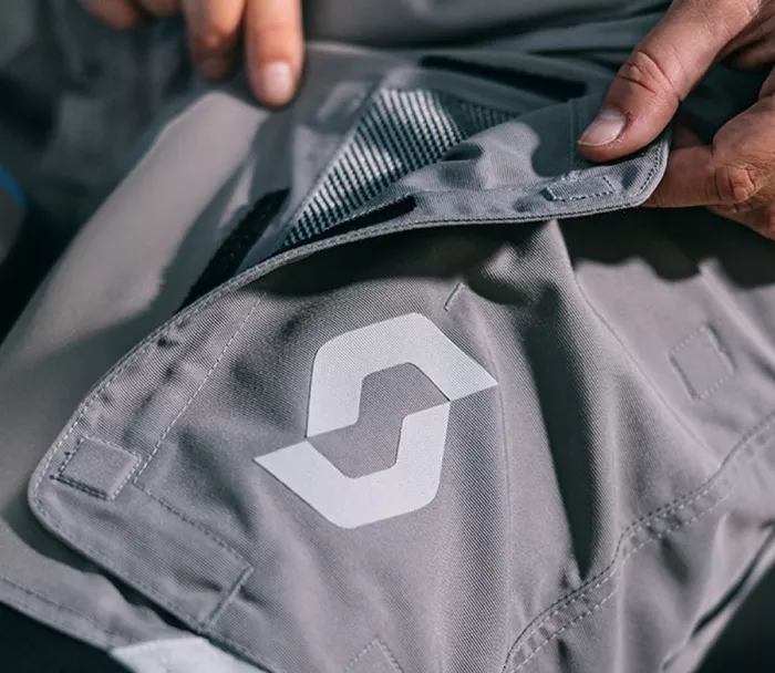 Dámské kalhoty SCOTT Dualraid Dryo blue/titanium grey