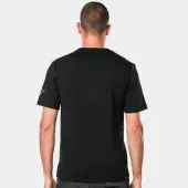 Pánské tričko 2024 Alpinestars Linear Wordmark 2.0 CSF black/grey/red
