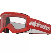MX brýle 2025 Alpinestars Vision 3 Wordmark red/clear