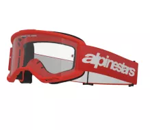 MX brýle 2025 Alpinestars Vision 3 Wordmark red/clear
