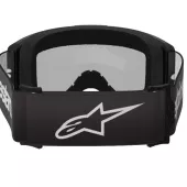 Motokrosové brýle 2025 Alpinestars Vision 3 Wordmark black/mirror silver