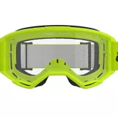 Motokrosové brýle 2025 Alpinestars Vision 3 Wordmark yellow fluo/clear