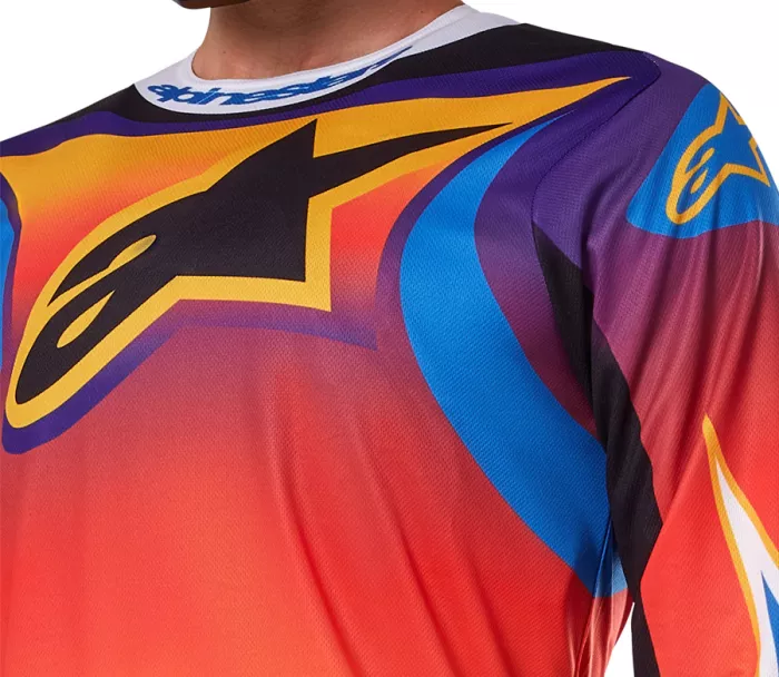 Motokrosový dres 2025 Alpinestars Fluid Wurx multicolor